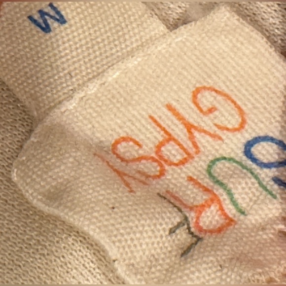 Surf Gypsy Knit Basket Cream Crop Top​ - Picture 6 of 7